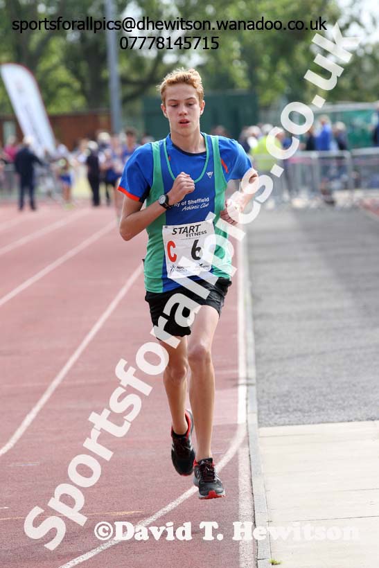Boys under-15s, Northern Road Relays, Blackpool. Photo: David T. Hewitson/Sports for All Pics